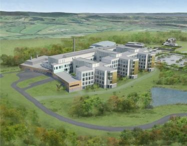 Artist impression of the Specialist and Critical Care Centre (SCCC)
