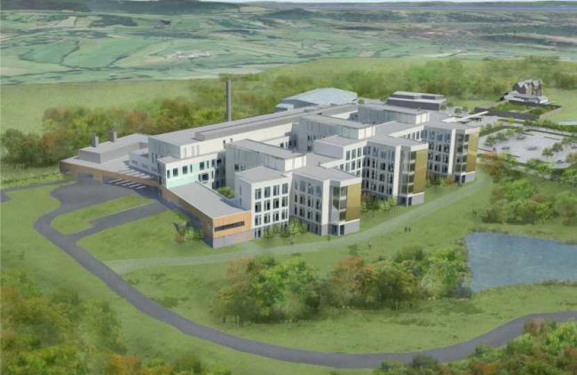 Artist impression of the Specialist and Critical Care Centre (SCCC)