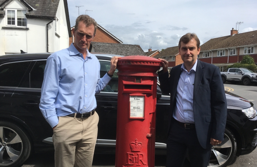 Monmouth MP David Davies & AM Nick Ramsay met with the Post Office to find a long term solution for Usk.