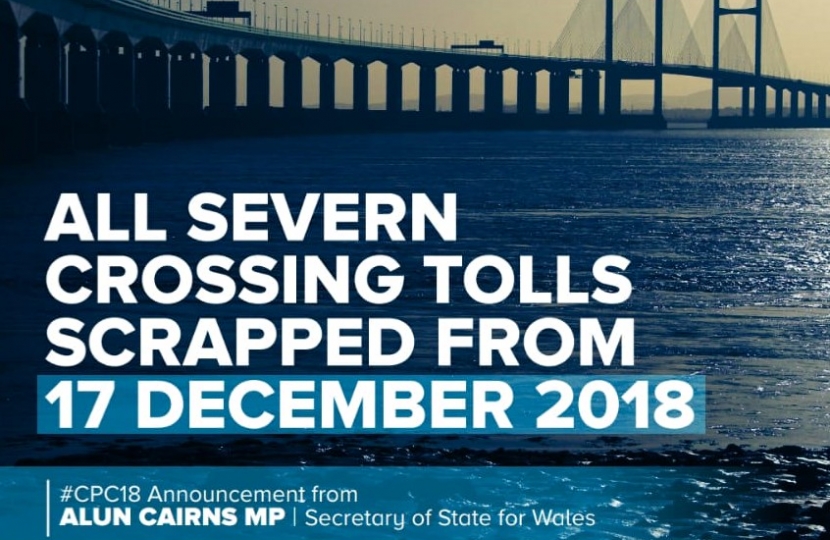 Severn tolls scrapped