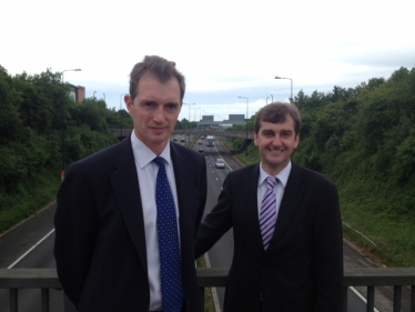 David and Nick Ramsay AM step up the campaign for urgent improvements to the M4